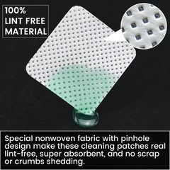 1100 Thicken Gun Cleaning Patches with Storage Case Highly Absorbent Gun Pat