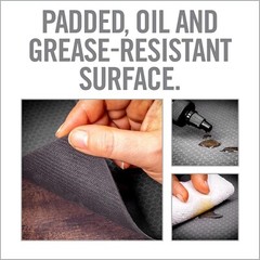 Universal Smart Mat 43×16” – Gun Cleaning Mat with Integrated Parts Tray