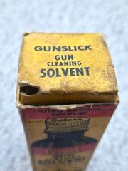 Outers GunSlick Gun Cleaning Nitro Powder Solvent 2oz. Empty Glass Bottle