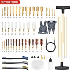 Gun Cleaning Kit GLORYFIRE Elite Universal for Shotgun Pistol with Carrying Case