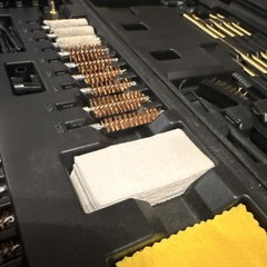 Krome Universal Gun Cleaning Kit Case Rifle Pistol Shotgun Multi Caliber New