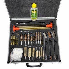 RangeMaxx Universal Hand Gun Cleaning Box Kit Tool Set with Aluminum Case