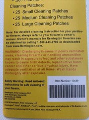 Remington Field Rod Cleaning Kit, 22, .223, 5.56, .30, 7.62 .243 w/ Soft case