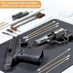 Gun Cleaning Swabs Double Tips 6 Inch Bamboo Sticks