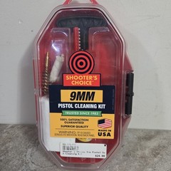 Shooters Choice 9mm Pistol Cleaning Kit SHF-SRS-9MM – NEW *Made In USA
