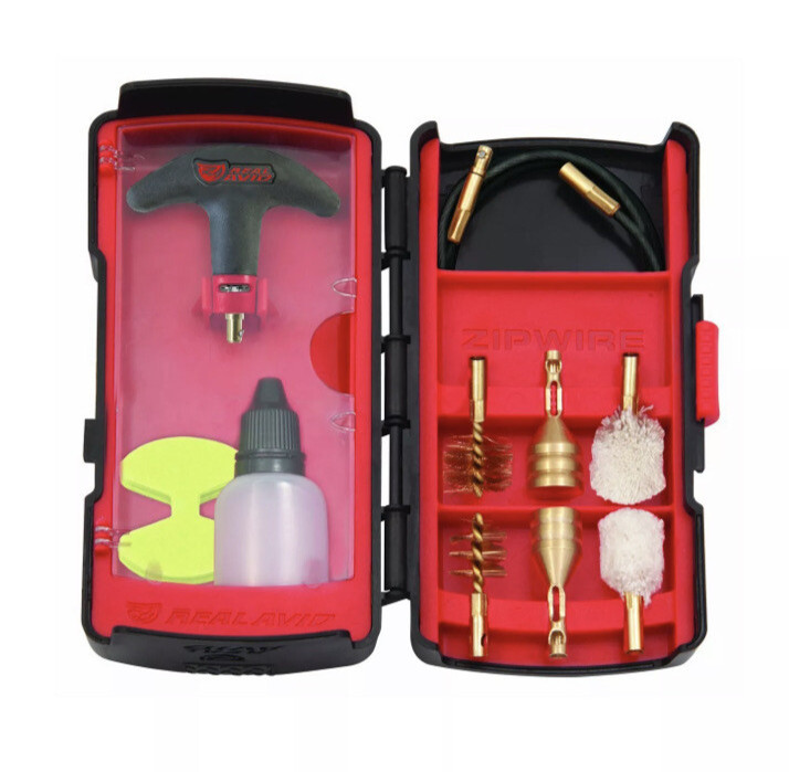 Real Avid Zip Wire Shotgun Cleaning Kit Quick Connect Flex Rod AVZW101-S New