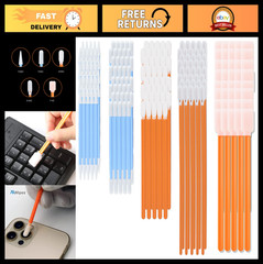 500 Foam Tip Cleaning Swabs Kit – 5 Types for Printers, Cameras, Guns & More
