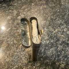 Vintage Silver Metal Gun German K98 Cleaning Kit Complete Original