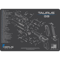 Taurus G3 Pro Armorers Premium Bench Cleaning Mat Cerus Gear