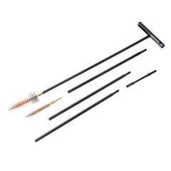 10 Piece .22 22LR .223 556 Rifle Gun Cleaning Kit Nylon Brush Cleaner with Pouch