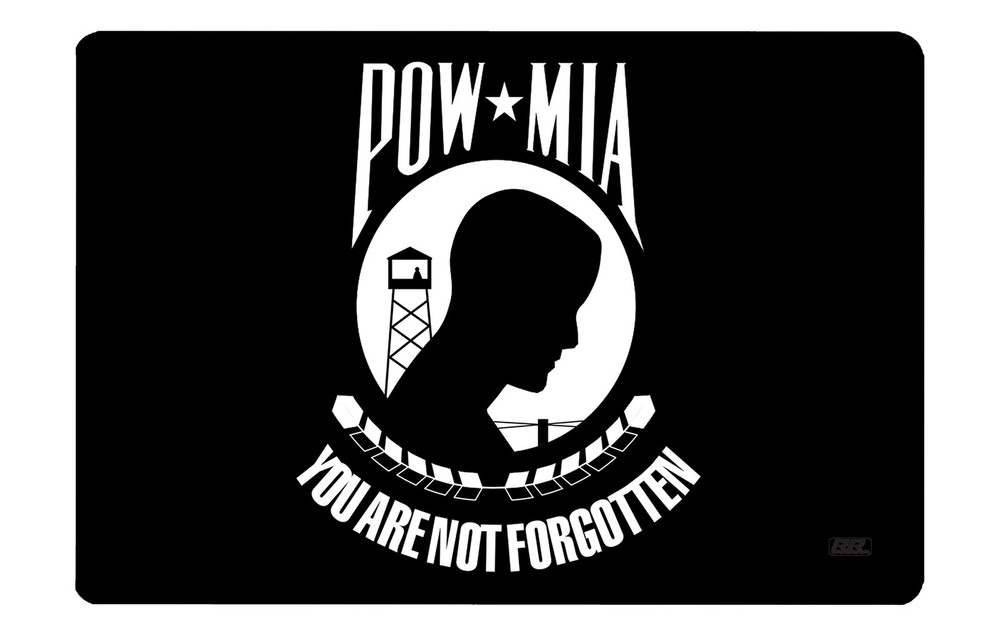 Rogue River Tactical POW MIA Military Veteran Flag Gun Cleaning Mat Bench Pad…