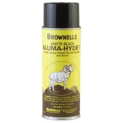 Brownells Aluma-Hyde 2 Epoxy Based Firearms Finish Aerosol Can Matte Black