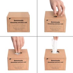 Professional Square Gun Cleaning Patches in Carton Box Bulk