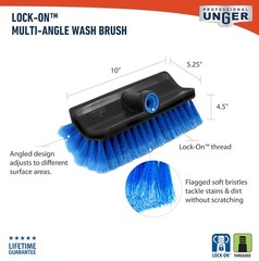 Versatile Bi-Level Wash Brush for Safe Cleaning of Boats and Delicate Surfaces