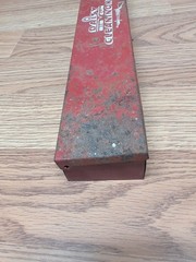 Daisy BB Air Gun Cleaning Kit Red Metal Box READ description