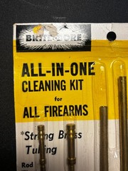 Vintage Brite-Bore Gun Cleaning Kit for All Firearms Made in The USA