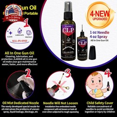 Oversized Mat/ 12Ga /9mm / 5.56mm Bore Cleaner+ CLP Oil Gun Cleaning Kit,Gun Cle