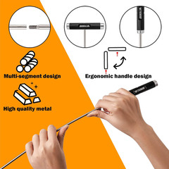 Shotgun Cleaning Kit for 12, 20, 410 Gauge – Compact Portable Case with Bronze a