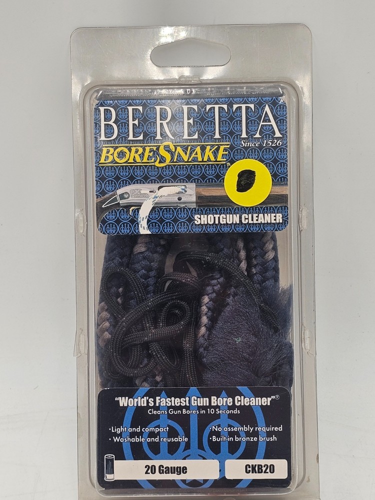 Beretta Bore Snake Shotgun Cleaner 20 Gauge CKB20- NEW