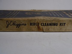 Vintage J.C. HIGGENS “.22 CAL” RIFLE CLEANING KIT – No. 723 – Used but Complete