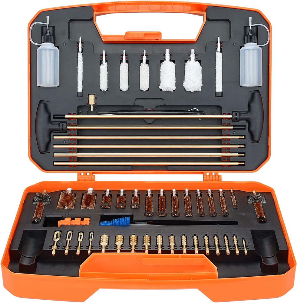 Universal Cleaning Kit for 20GA 12GA .45 .40 .357/.380/.38/9MM .338 .325/8Mm .3