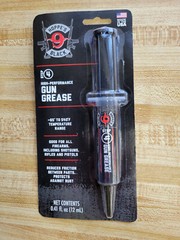 Lot of 2 Hoppes 9 Black Gun Grease Synthetic Polymer Formula 12CC Syringe HBGG