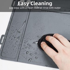 Gun Cleaning Mat Magnetic Parts Tray Anti Slip Workbench Pad