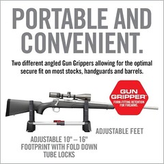 Speed Stand: Adjustable Rifle Vise with Non-Slip Feet for Easy Gun Maintenance