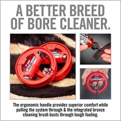 Real Avid Bore Boss Bore Snake Gun Cleaning System: Rapid Pull Through Barrel &
