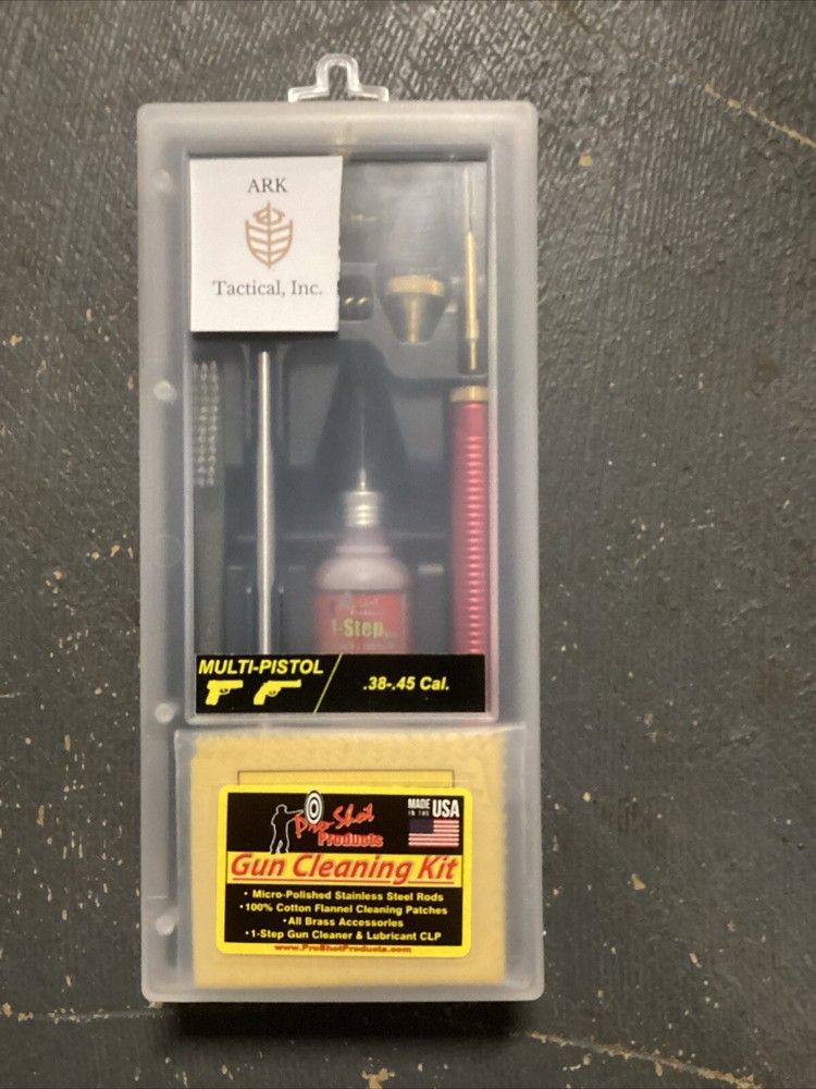 Pro-Shot Classic Pistol Cleaning Kit .38-.45 Cal