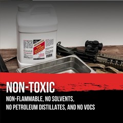 Non-Toxic Gun Cleaner & Degreaser – Cuts Cosmoline, Carbon & Grime, 1 Gallon