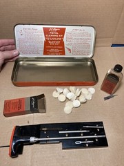 J.C. Higgins No. 2146 Gun Pistol Cleaning Kit – Powder & oil Not Included