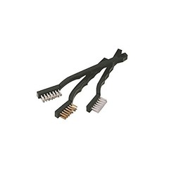 OUTERS Stainless Steel/Phosphor Bronze/Nylon 40835 Gun Brush 3 Piece Set