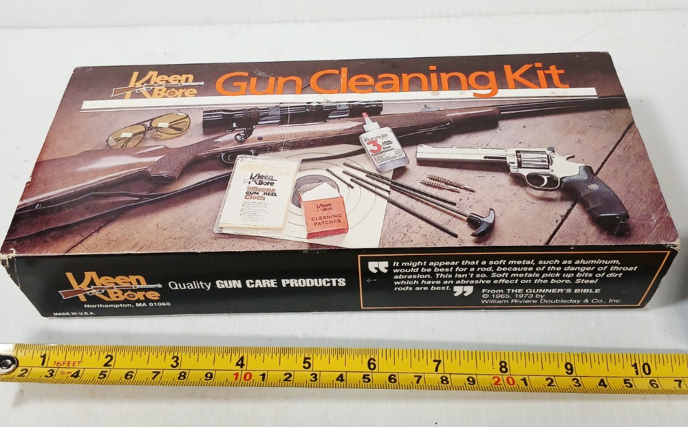 Vintage Kleen Bore Gun Cleaning Kit BOX ONLY
