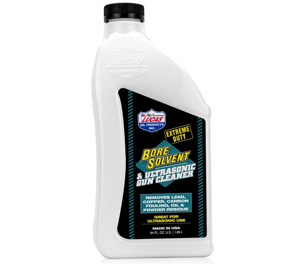 Lucas Oil 64oz Extreme Duty Bore Solvent & Ultrasonic Gun Cleaner #10909