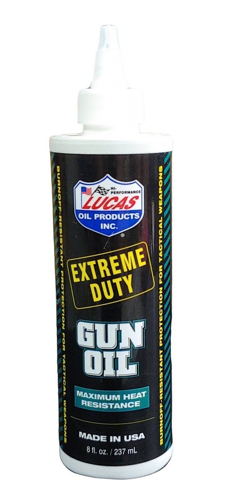 Lucas Extreme Duty Gun Oil 8 Ounce Bottle Cleaning Supplies 1/Pack10870