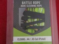 Breakthrough Battle Rope .44/.45 Pistol Bore Cleaning Rope Must Have Great Price