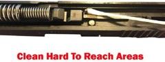 Cobra Gun Cleaning 6-Inch Cotton Swabs for Maintenance On Your Firearms 100 Ct