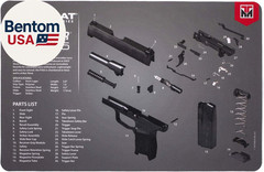 Cleaning Mat for Use with Sig Sauer P365, Black (TEK-17-SIGP365)