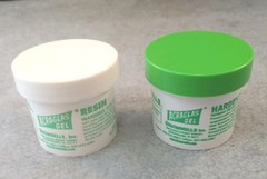 Brownells Acraglas Gel 4oz. Bedding Resin & Hardener Only & Instructions SAVE!!!