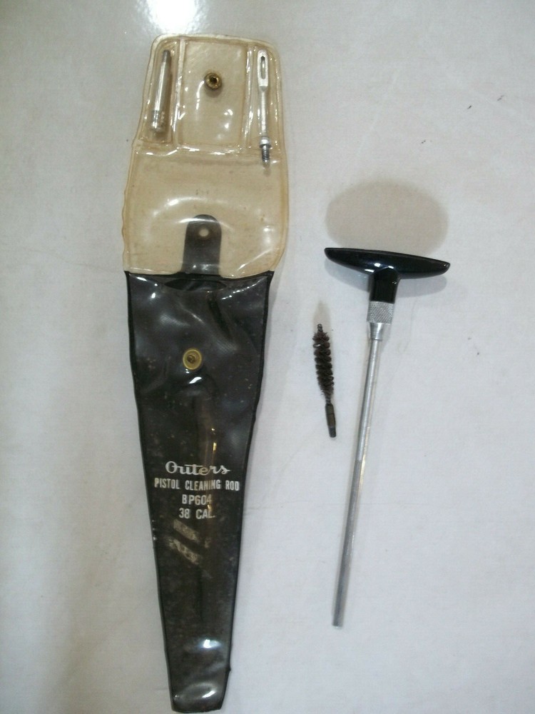 Vintage OUTERS 38 Cal Pistol Gun Cleaning Rod BP604