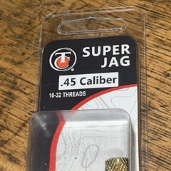 T/C Thompson Center .45 Caliber Brass Super Jag 10-32 Cleaning Tool