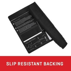 Company Waterproof Firearm Cleaning Mat, 45.5″L x 16″W, Black, Neoprene, N/a