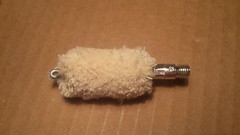 Six (6) Pc Set 12 ga Cleaning (3) Bore Brushes and (3) Swabs Shotgun 12 Gauge