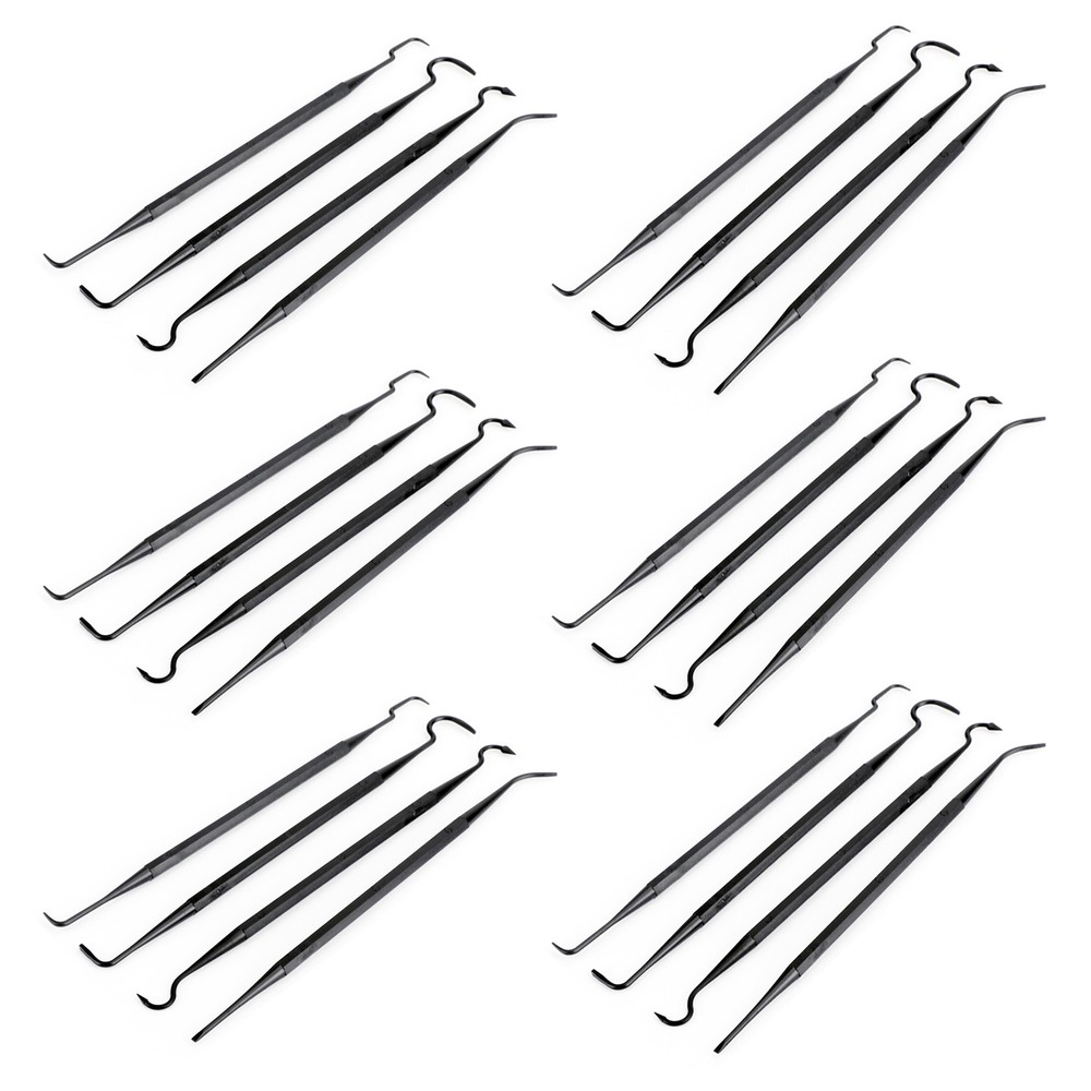 24Pcs Gun Cleaning Nylon Picks Tools Kit Rifle Pistol Clean Tool 6 Sets#