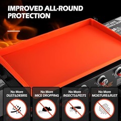 Upgraded Blackstone Griddle Cleaning Kit, with 36 Inch Silicone Griddle 20pcs