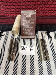 PARKER-Hale Vintage cleaning jags(3)x J30 & .375 Brush Made In England w/patches