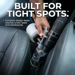 High Pressure Foam Cleaning Gun & Extractor Vacuum Set for Car Detailing, Uphols