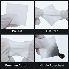 Comprehensive 600 Patches & 400 Cotton Swabs – Lint-Free Gun Cleaning Essentials