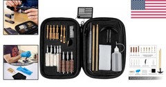 Comprehensive Gun Cleaning Kit with Laser Engraved Tools – Easy Organization